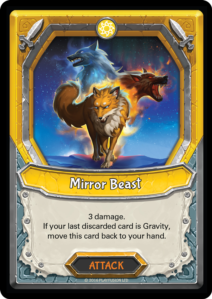 Mirror Beast (Claimed), Standard, front