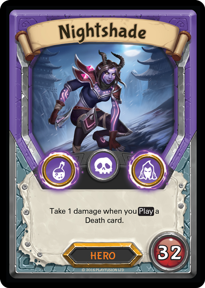 Nightshade (Unclaimed), Standard, front
