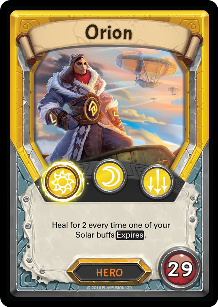 Orion (Unclaimed), Standard, front