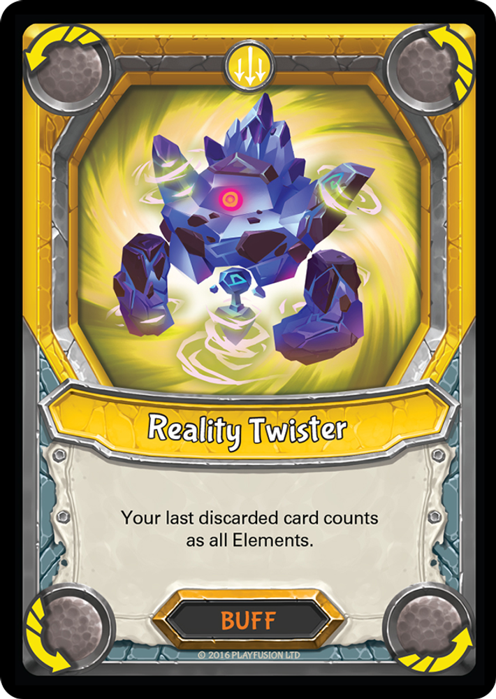 Reality Twister (Claimed), Standard, front
