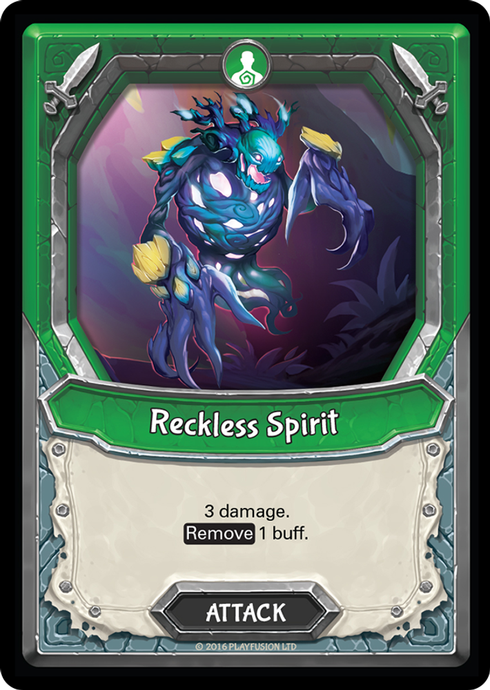 Reckless Spirit (Claimed), Standard, front