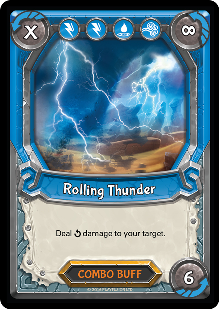 Rolling Thunder (Claimed), Standard, front