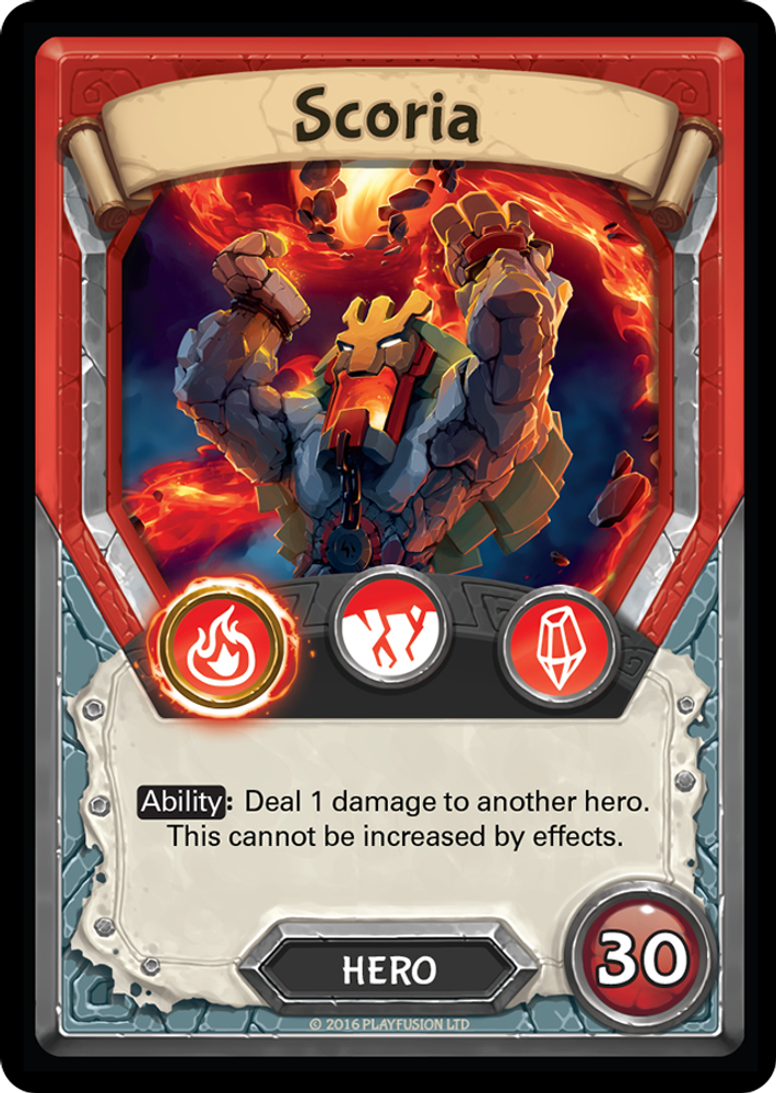 Scoria (Unclaimed), Standard, front