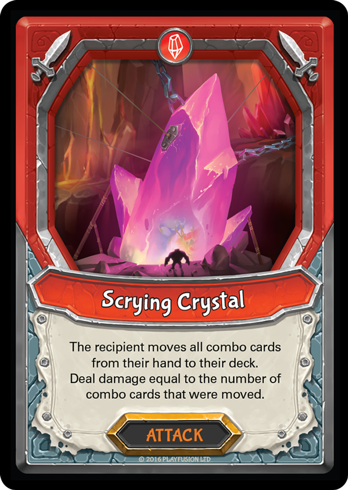 Scrying Crystal (Claimed), Standard, front