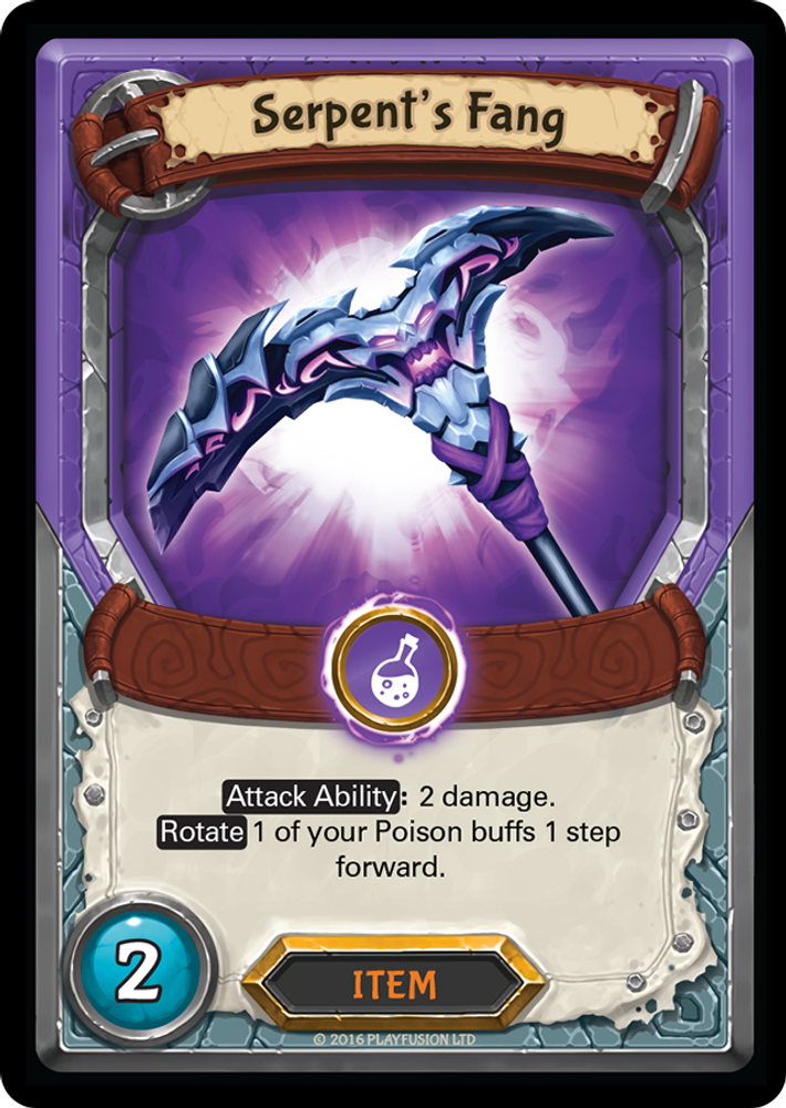 Serpent's Fang (Claimed), Standard, front