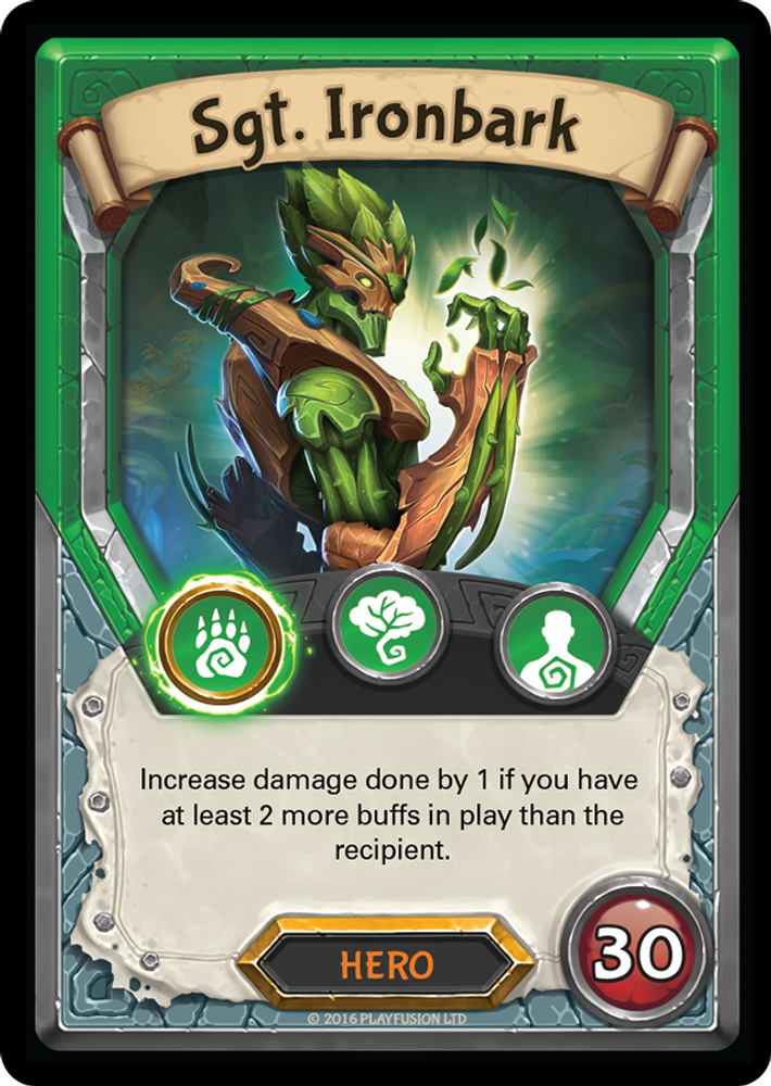 Sgt. Ironbark (Unclaimed), Standard, front