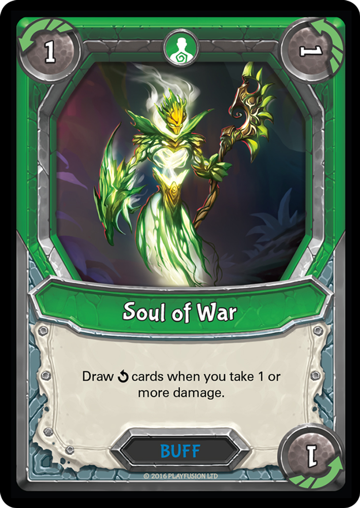 Soul of War (Unclaimed), Standard, front