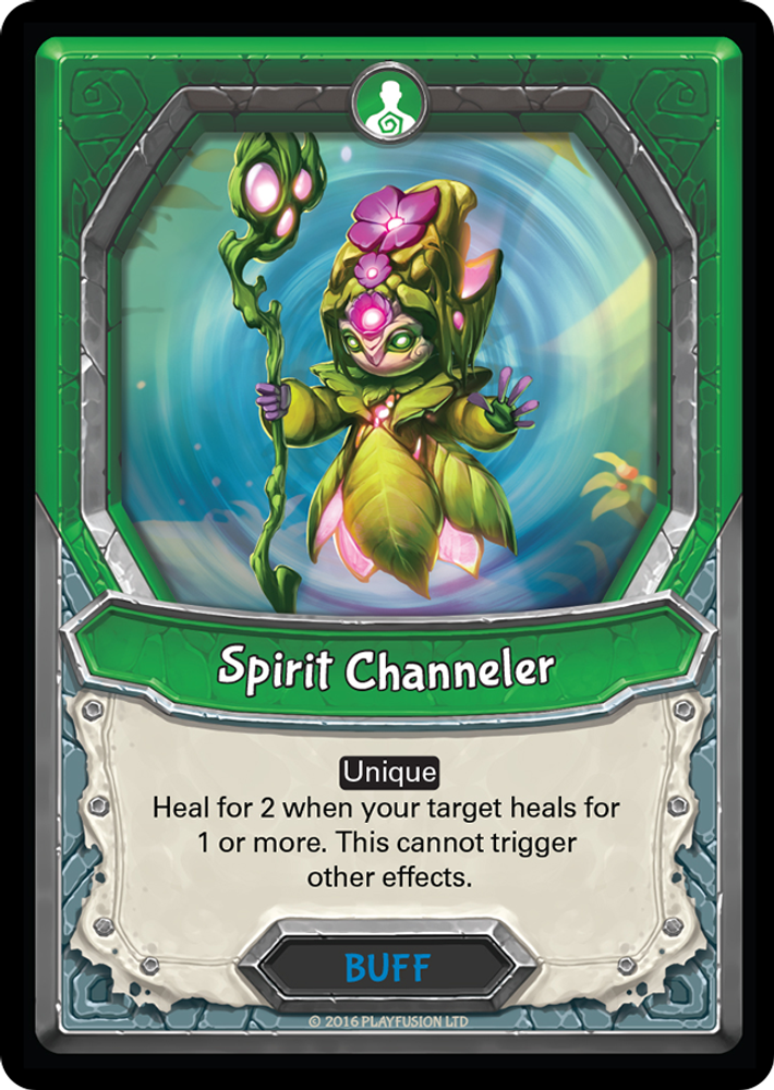 Spirit Channeler (Unclaimed), Standard, front