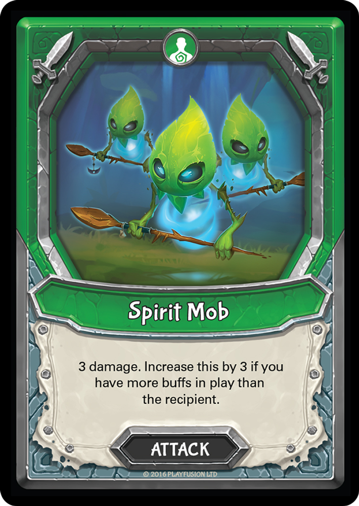 Spirit Mob (Unclaimed), Standard, front