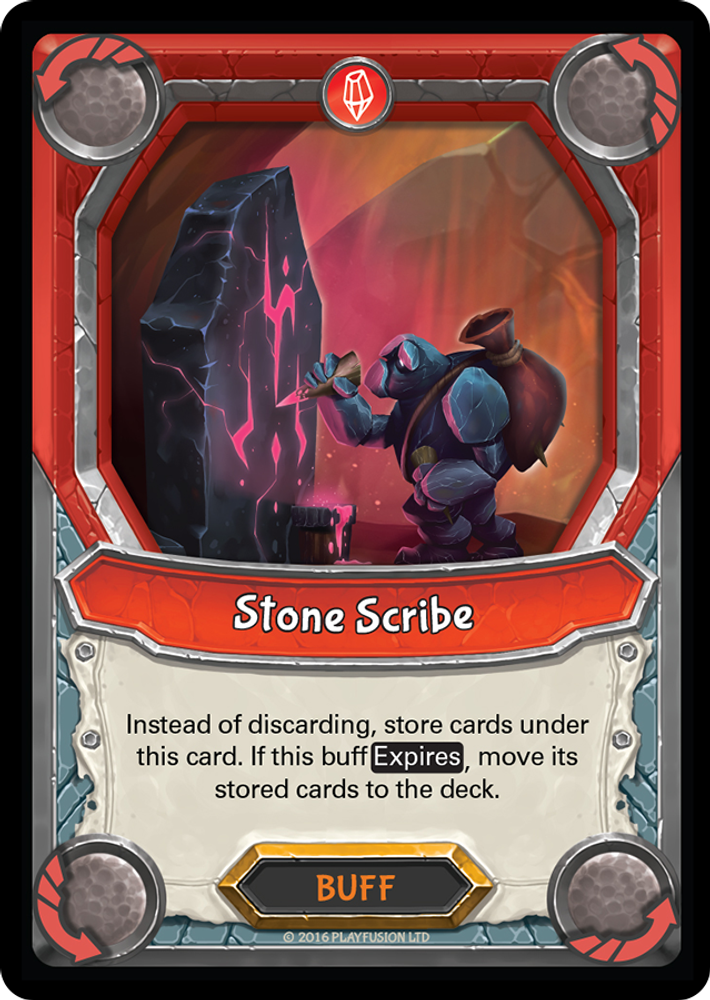 Stone Scribe (Unclaimed), Standard, front
