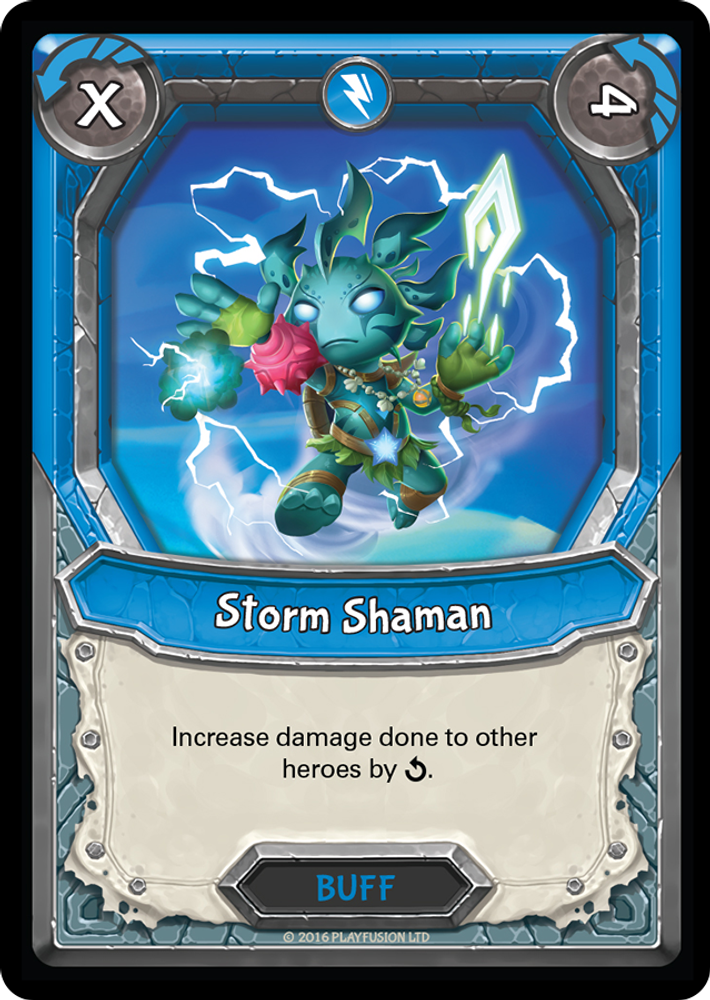 Storm Shaman (Claimed), Standard, front