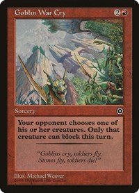 Goblin War Cry, Portal Second Age
