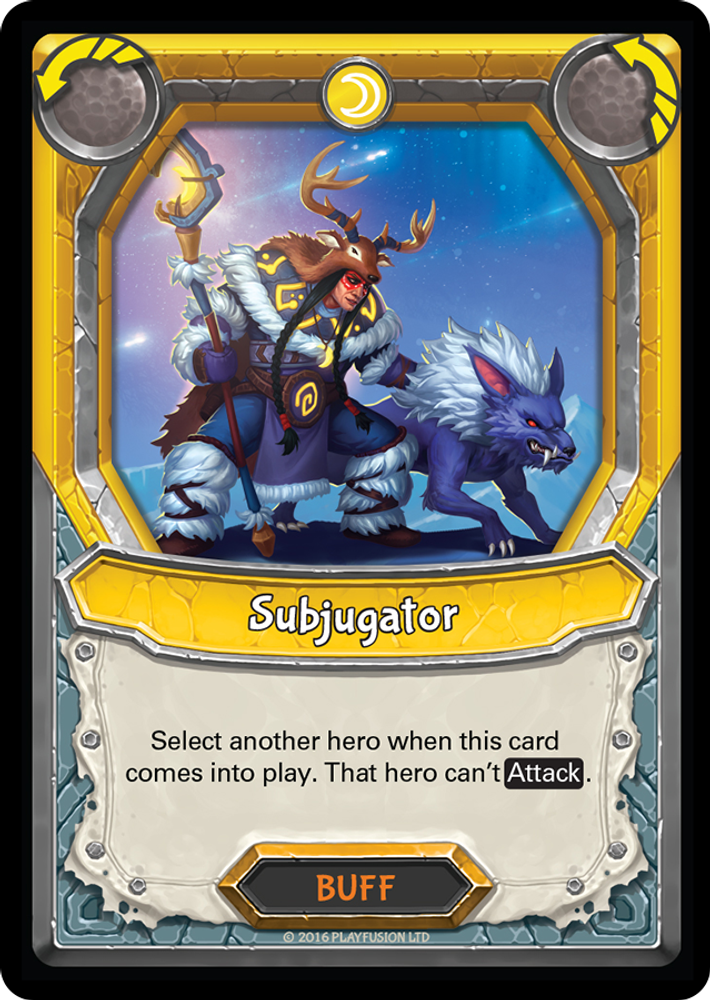 Subjugator (Claimed), Standard, front