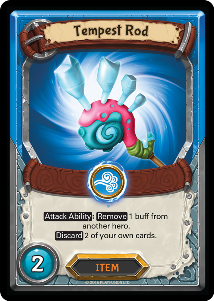 Tempest Rod (Unclaimed), Standard, front