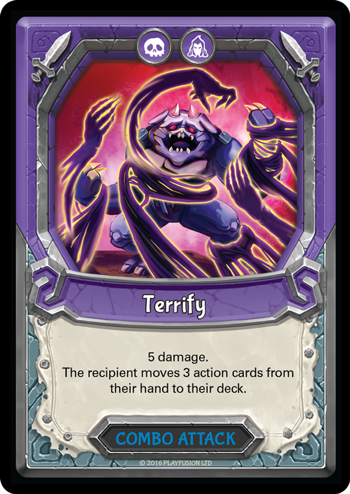Terrify (Unclaimed), Standard, front