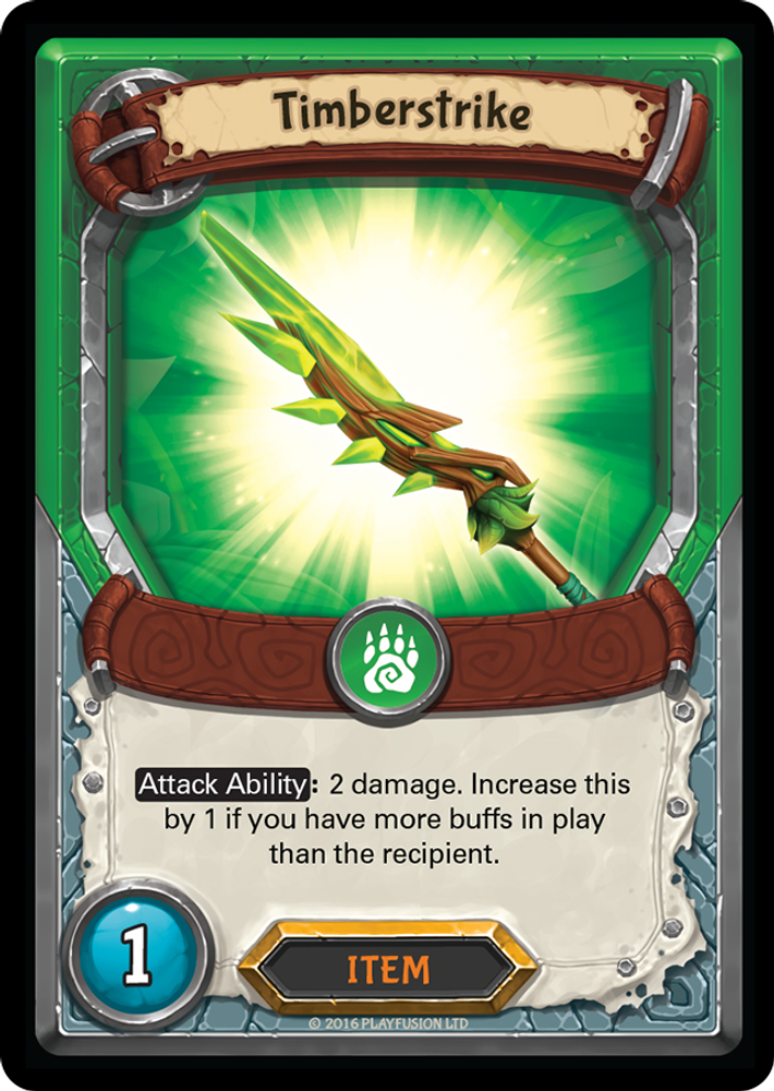 Timberstrike (Unclaimed), Standard, front