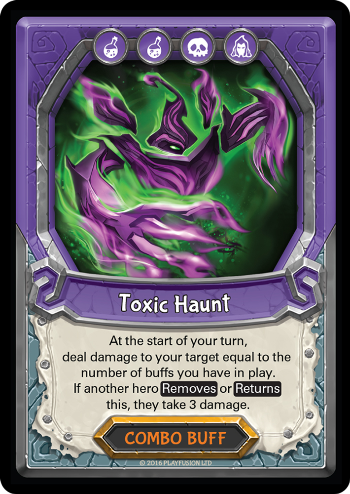 Toxic Haunt (Claimed), Standard, front