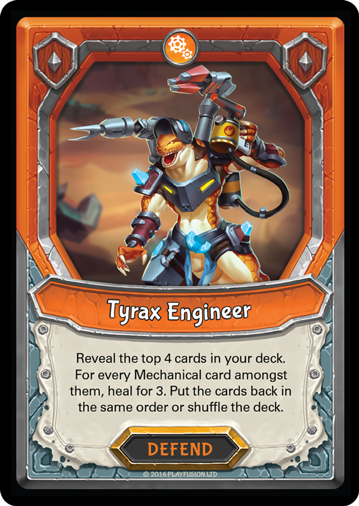 Tyrax Engineer (Unclaimed), Standard, front