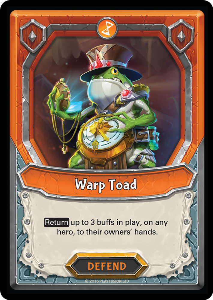 Warp Toad (Unclaimed), Standard, front