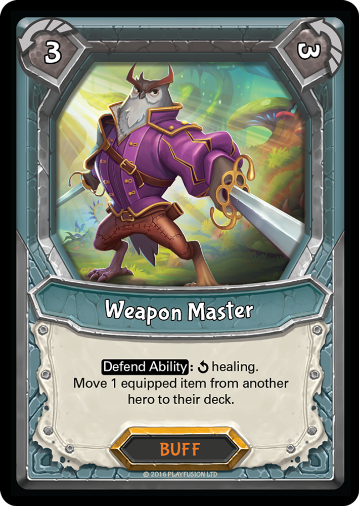 Weapon Master (Unclaimed), Standard, front