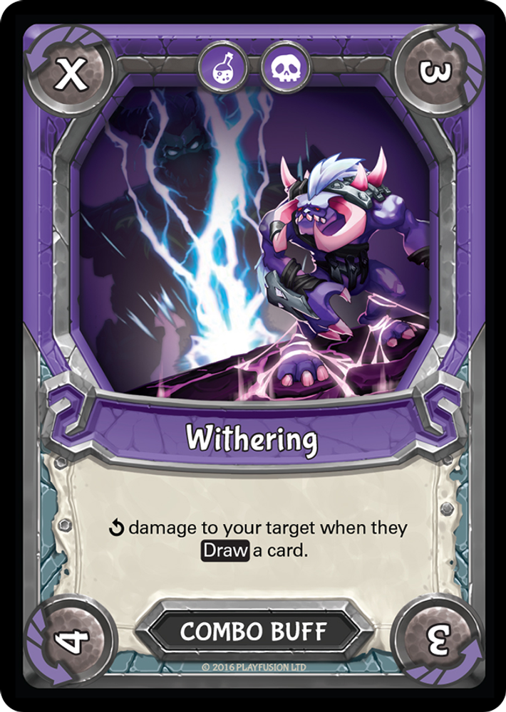 Withering (Unclaimed), Standard, front