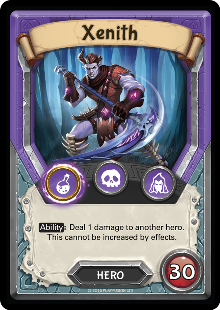 Xenith (Claimed), Standard, front