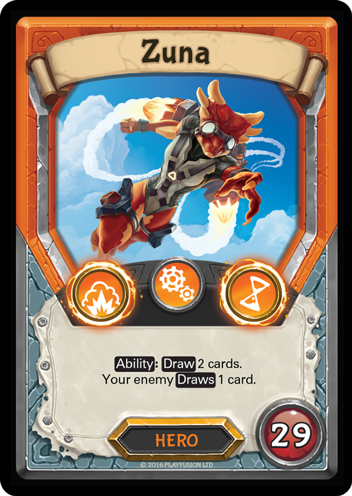 Zuna (Unclaimed), Standard, front