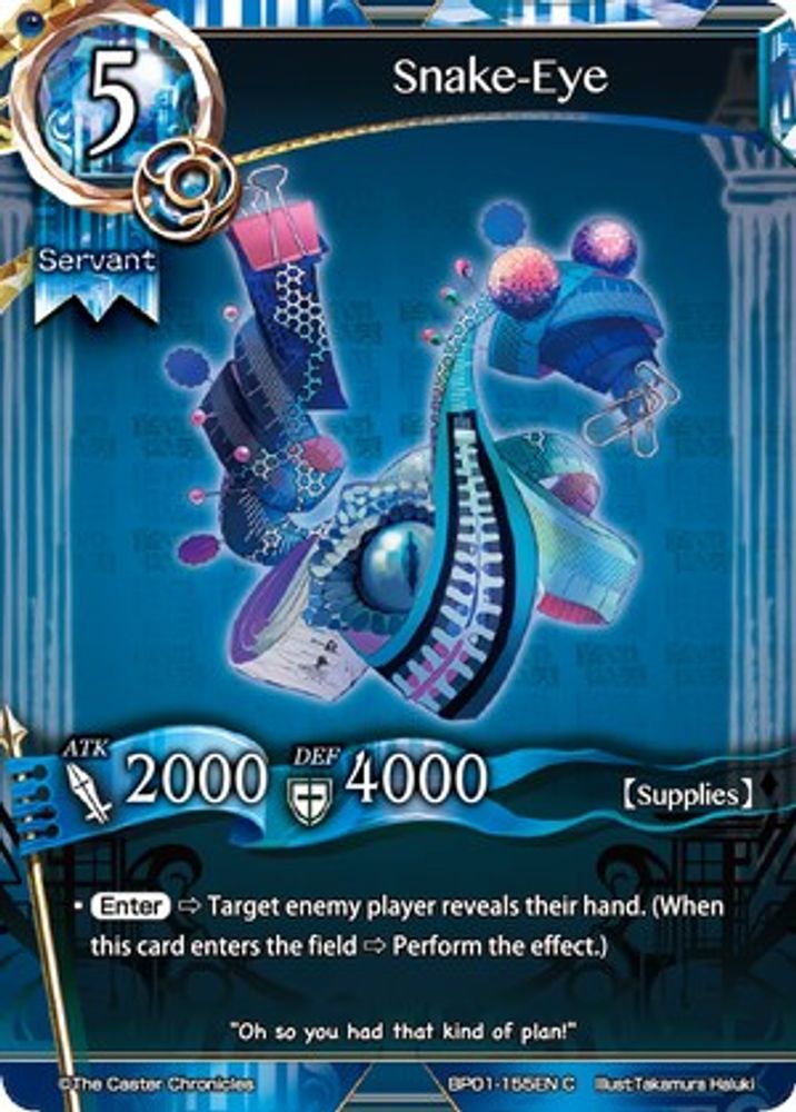 Snake-Eye, Standard, front