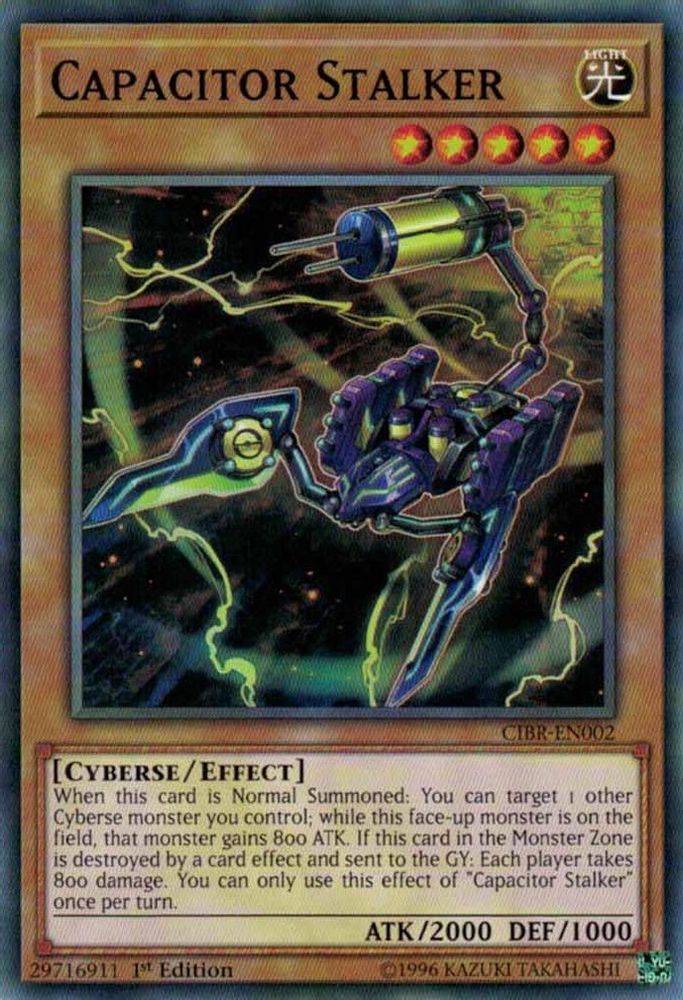 Capacitor Stalker, 1st-edition, front
