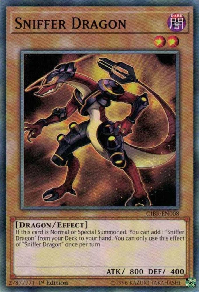 Sniffer Dragon, 1st-edition, front