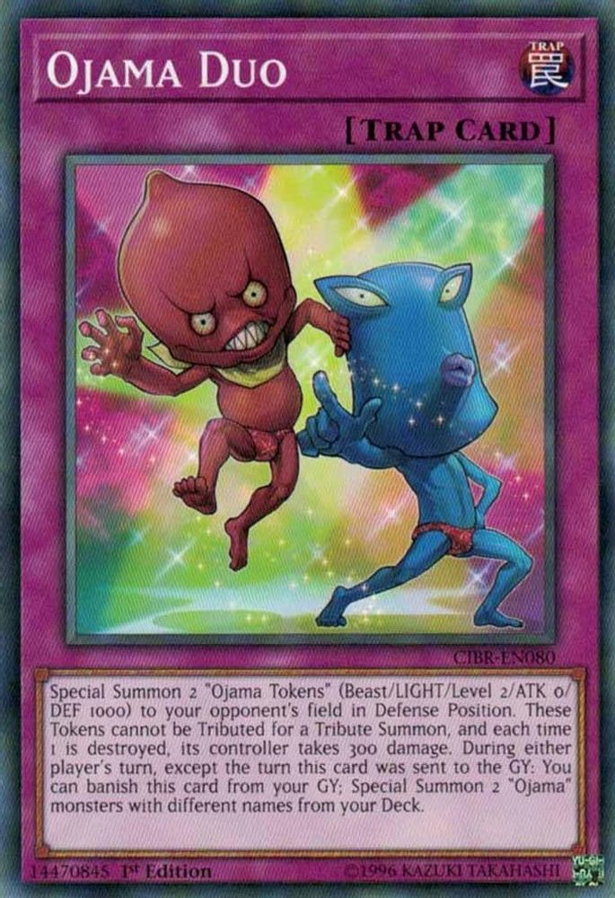 Ojama Duo, 1st-edition, front