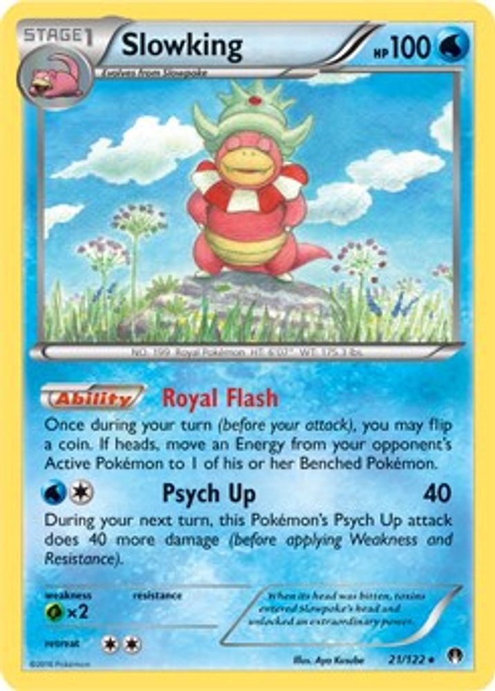 Slowking - 21/122 (Cosmos Holo)