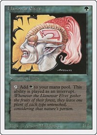 Llanowar Elves, Revised Edition