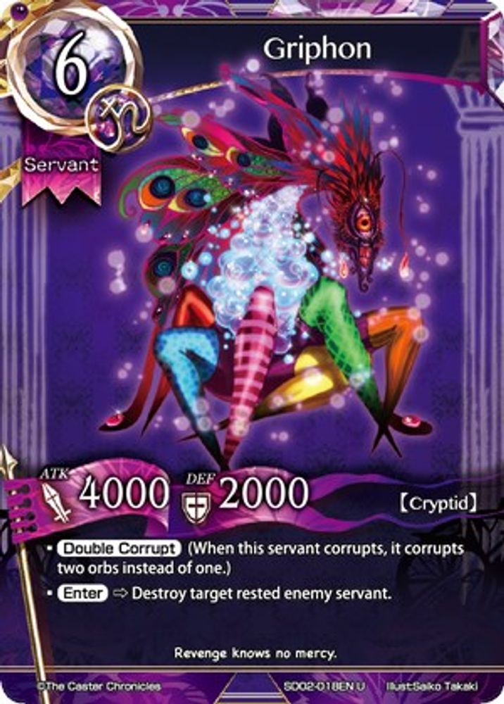 Griphon, Standard, front