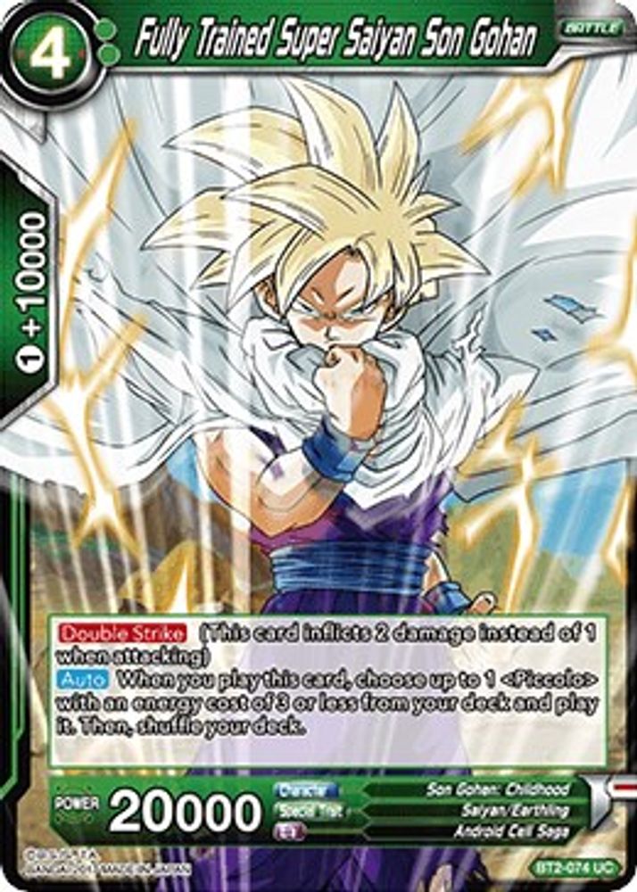 Fully Trained Super Saiyan Son Gohan, Standard, front