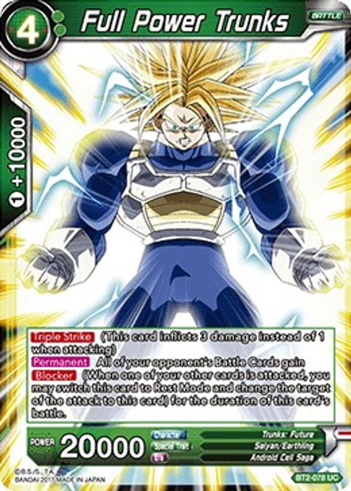 Full Power Trunks, Standard, front