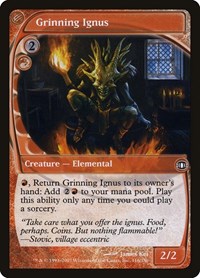 Grinning Ignus, Future Sight