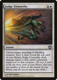 Judge Unworthy, Future Sight