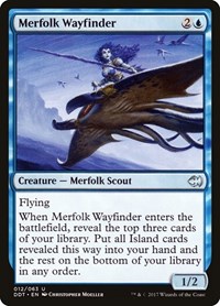 Merfolk Wayfinder, Duel Decks: Merfolk vs. Goblins