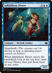 Inkfathom Divers, Duel Decks: Merfolk vs. Goblins