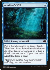 Aquitect's Will, Duel Decks: Merfolk vs. Goblins