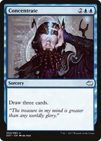 Concentrate, Duel Decks: Merfolk vs. Goblins