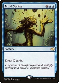 Mind Spring, Duel Decks: Merfolk vs. Goblins