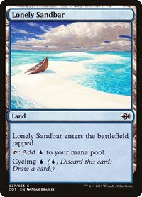 Lonely Sandbar, Duel Decks: Merfolk vs. Goblins