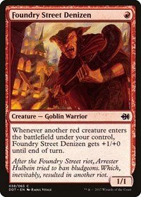 Foundry Street Denizen, Duel Decks: Merfolk vs. Goblins