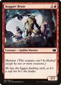 Boggart Brute, Duel Decks: Merfolk vs. Goblins