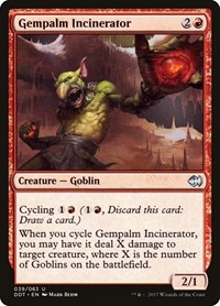 Gempalm Incinerator, Duel Decks: Merfolk vs. Goblins