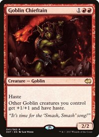 Goblin Chieftain, Duel Decks: Merfolk vs. Goblins