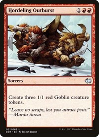 Hordeling Outburst, Duel Decks: Merfolk vs. Goblins