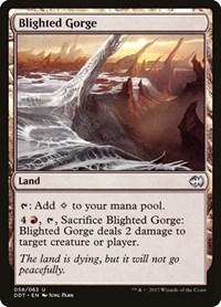 Blighted Gorge, Duel Decks: Merfolk vs. Goblins